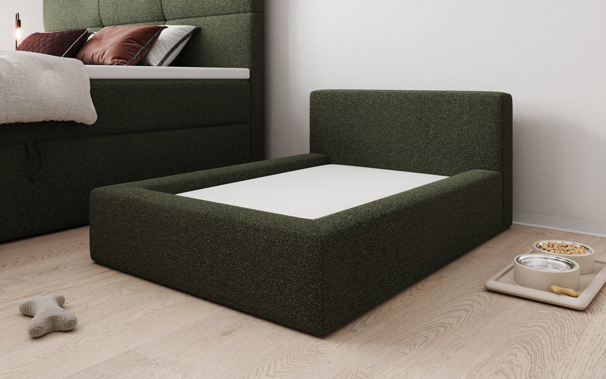 Dog bed LupoLounge 110 × 80 cm in Bouclé