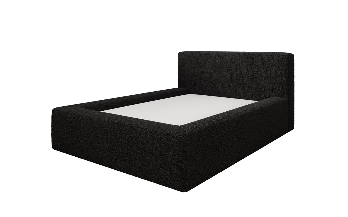 Dog bed LupoLounge 110 × 80 cm in Bouclé