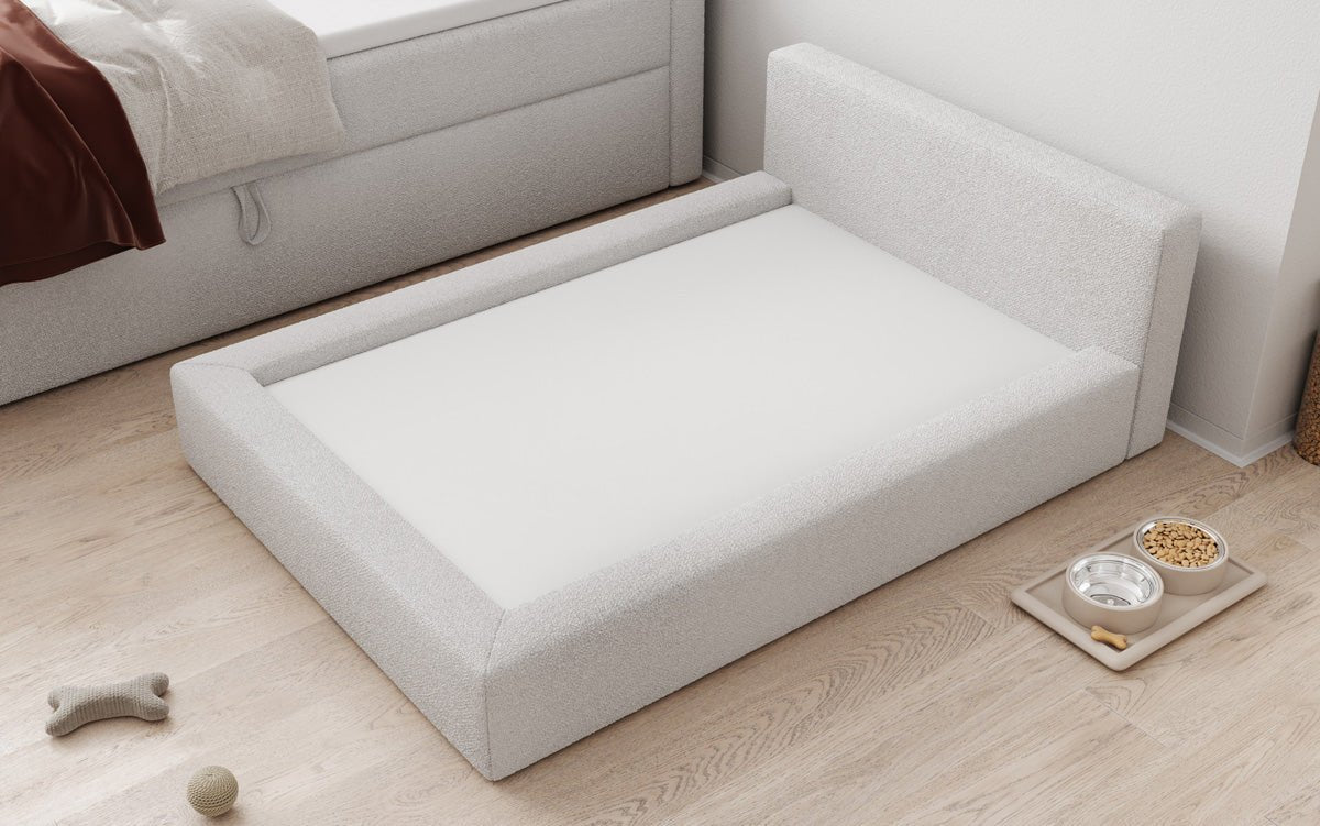 Dog bed LupoLounge 140× 100 cm in Bouclé