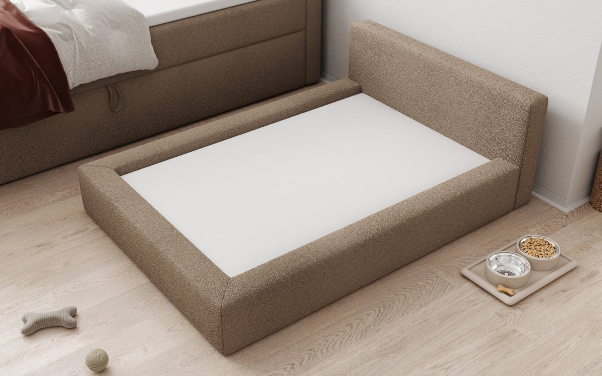 Dog bed LupoLounge 140× 100 cm in Bouclé