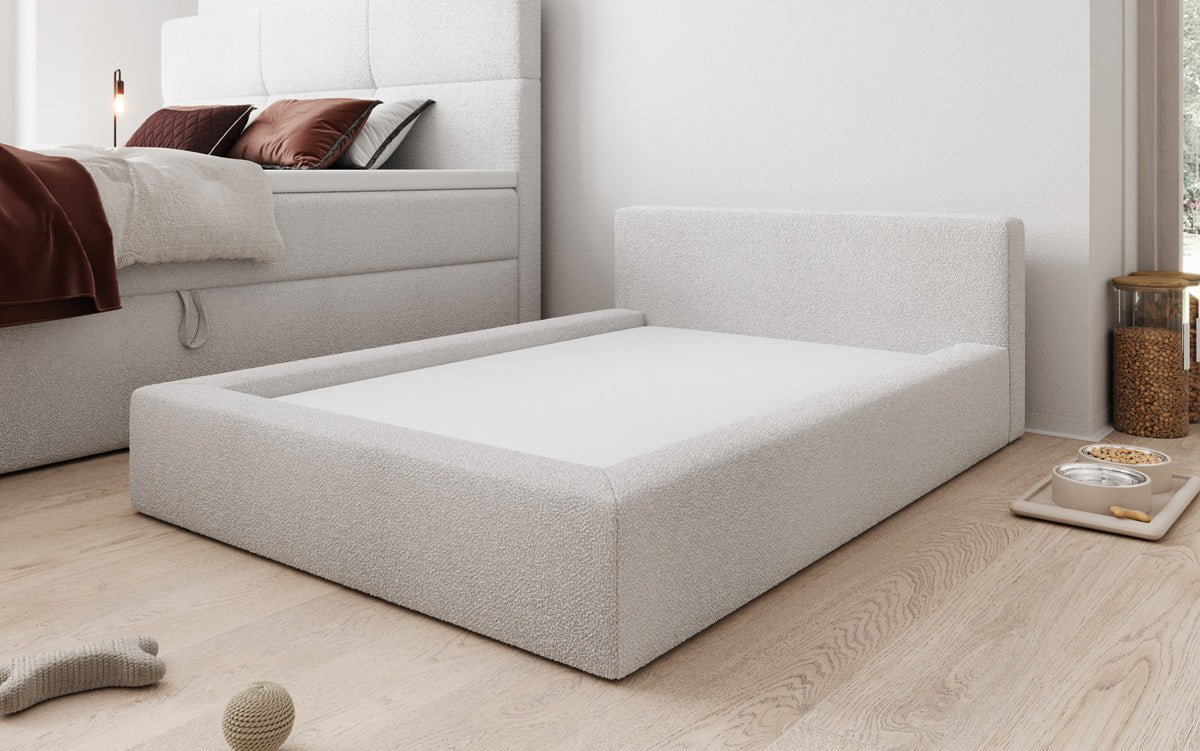 Dog bed LupoLounge 140× 100 cm in Bouclé