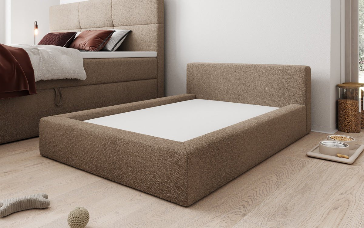 Dog bed LupoLounge 140× 100 cm in Bouclé
