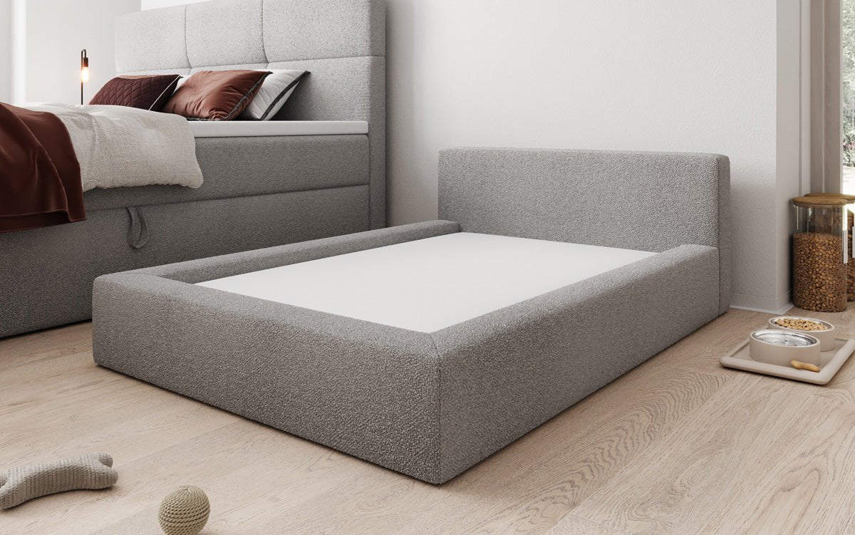 Dog bed LupoLounge 140× 100 cm in Bouclé