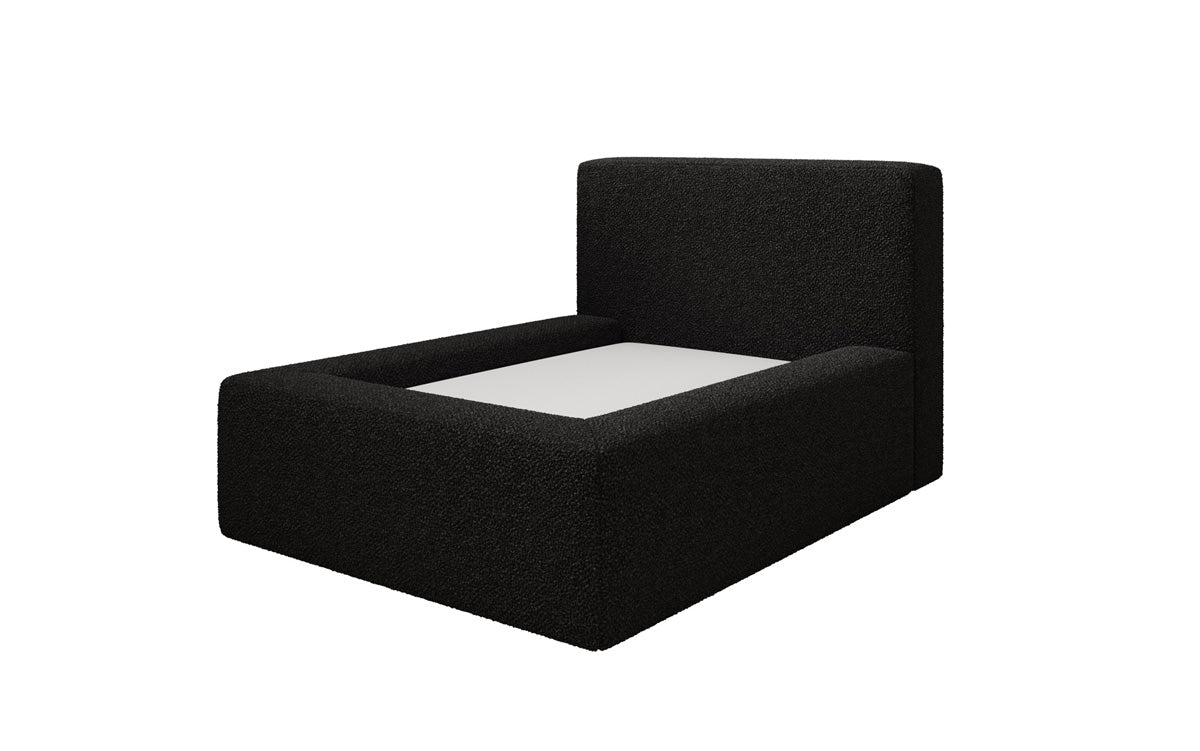 Dog bed LupoLounge 80 × 60 cm in Bouclé