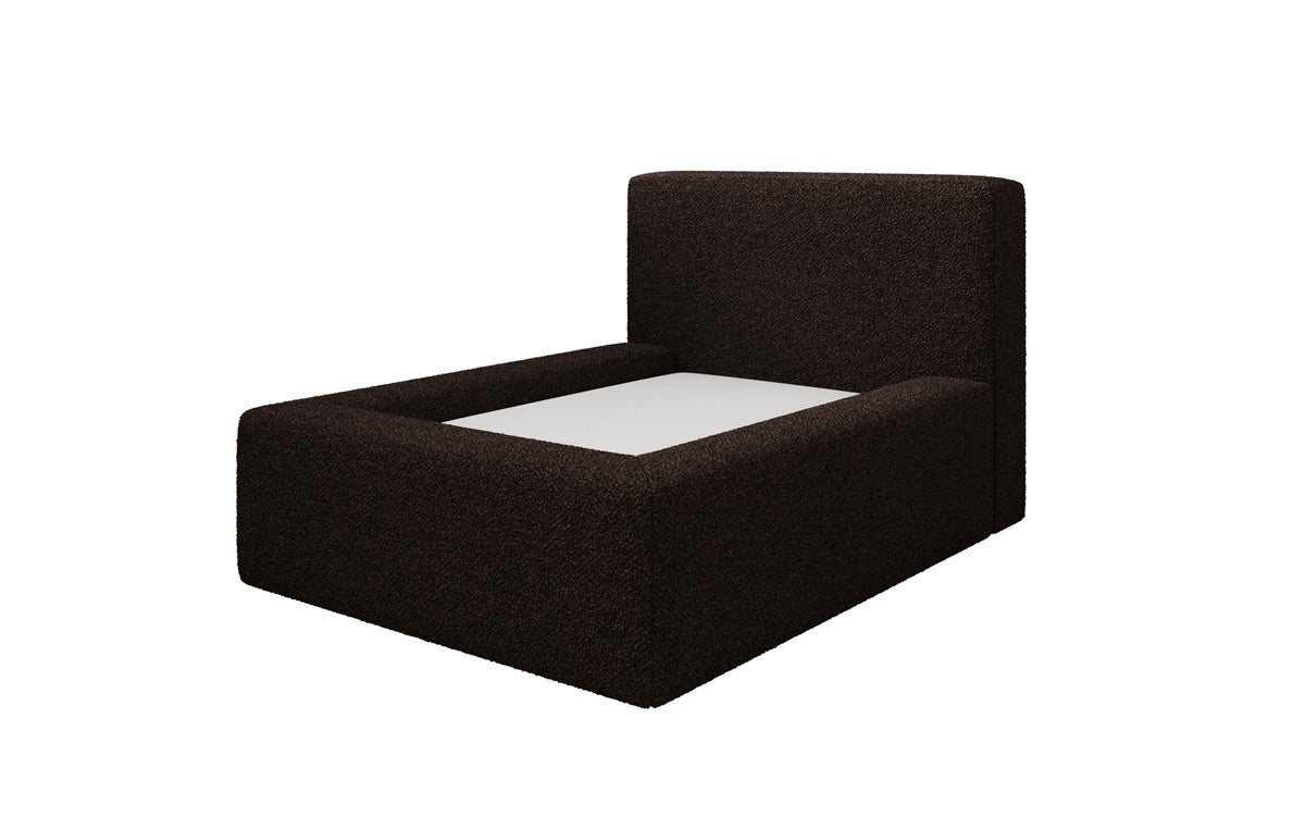 Dog bed LupoLounge 80 × 60 cm in Bouclé