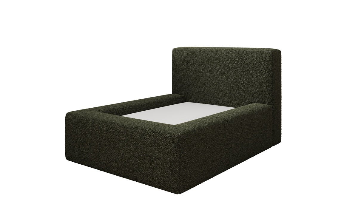 Dog bed LupoLounge 80 × 60 cm in Bouclé