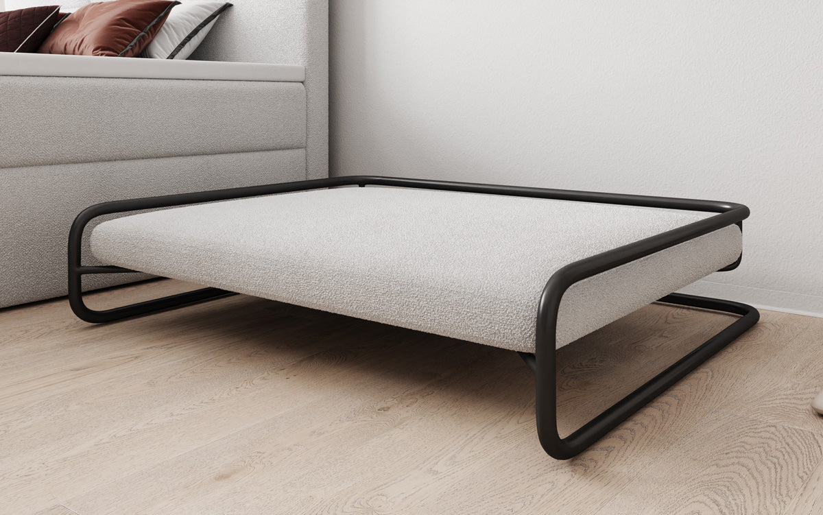 Hundebett Arlo 80 × 100 cm in Bouclé