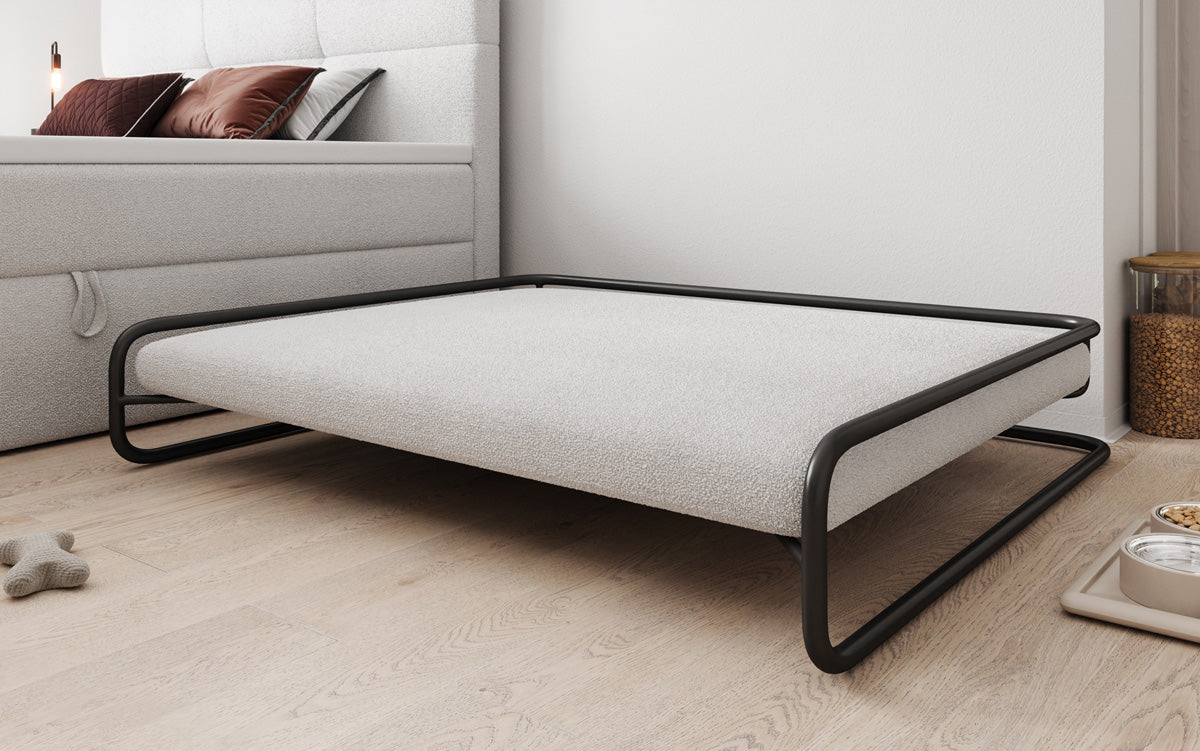 Hundebett Arlo 100×120 cm in Bouclé