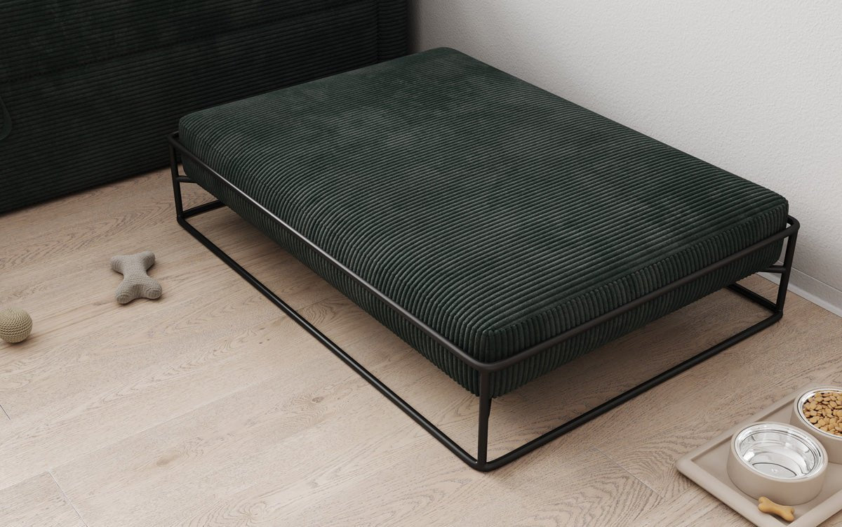 Dog bed Lumo 80 × 100 cm in Corduroy