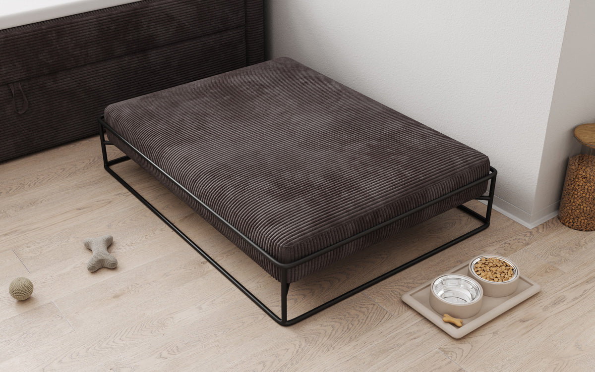 Dog bed Lumo 110x80 cm in Corduroy