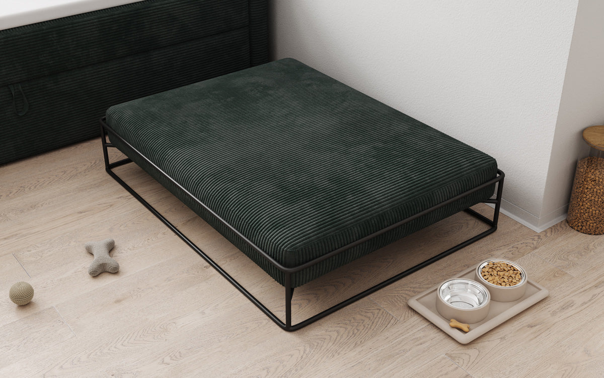 Dog bed Lumo 110x80 cm in Corduroy