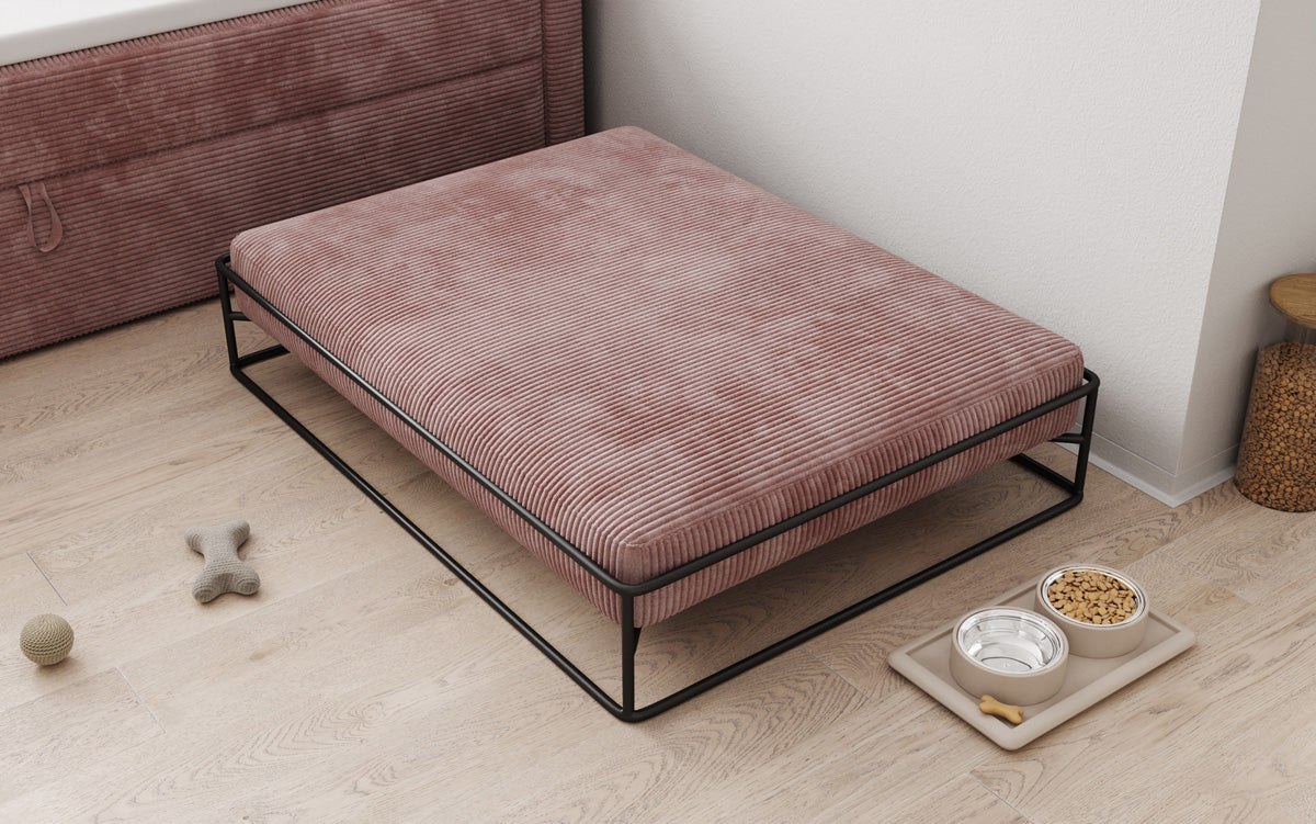 Dog bed Lumo 110x80 cm in Corduroy