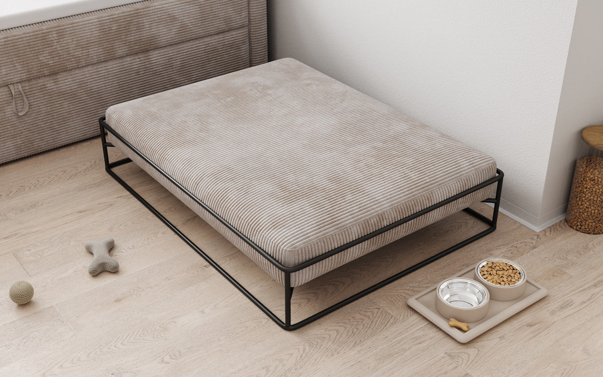 Dog bed Lumo 110x80 cm in Corduroy