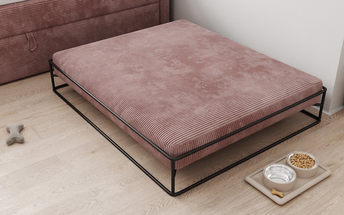 Dog bed Lumo 100x120 cm in Corduroy