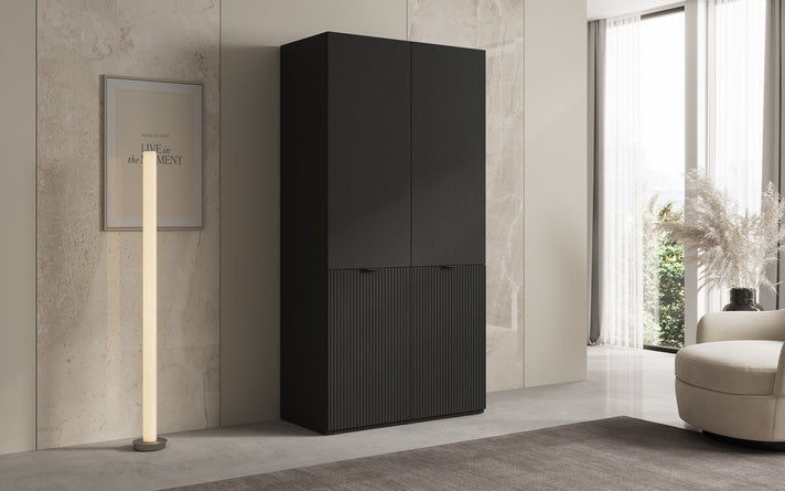 Moduro Varo – Designer Wardrobe with Milled MDF Front