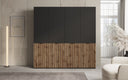 Moduro Naro Duo – Zweimoduliger Design-Kleiderschrank in Eiche Wotan