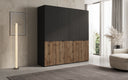 Moduro Naro Duo – Zweimoduliger Design-Kleiderschrank in Eiche Wotan