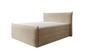 Box spring bed Liana II with lift-up storage in velvet