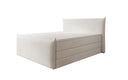 Box spring bed Liana II with lift-up storage in velvet