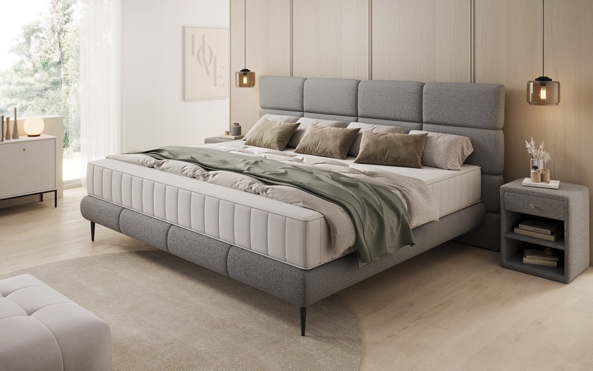 Familien Polsterbett Milano Bouclé in 220/240x200