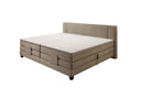 Family Box Spring Bed Noela 220/240x200 electrically adjustable in velvet