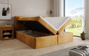 Box Spring Bed Cozy II in Corduroy with Storage