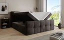 Boxspringbett Cozy in Cord mit Stauraum
