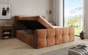 Boxspringbett Cozy in Cord mit Stauraum