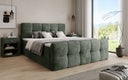 Boxspringbett Cozy in Cord mit Stauraum