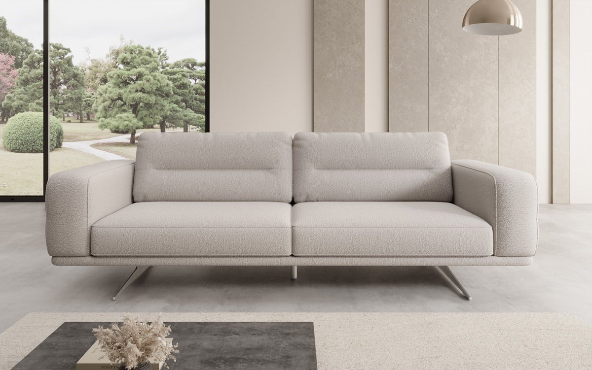 Torino Designer Sofa 3-Seater in Bouclé