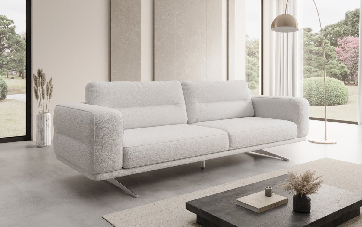 Torino Designer Sofa 3-Seater in Bouclé