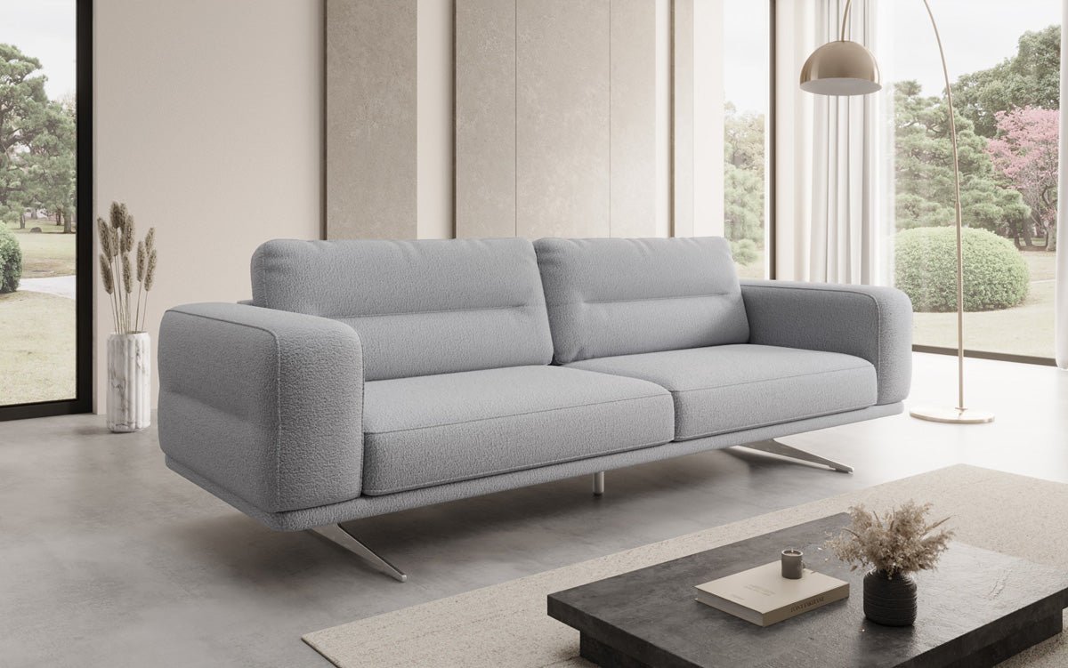 Torino Designer Sofa 3-Seater in Bouclé