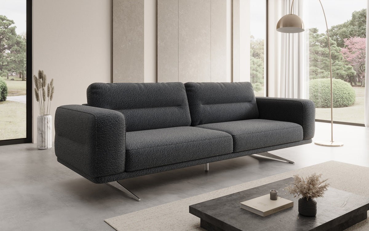 Torino Designer Sofa 3-Seater in Bouclé