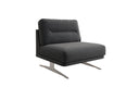 Designer Sofa-Sessel Torino ohne Armlehnen in Bouclé