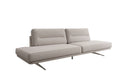 Designer Sofa Torino 3-Seater Open in Bouclé