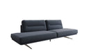 Designer Sofa Torino 3-Seater Open in Bouclé
