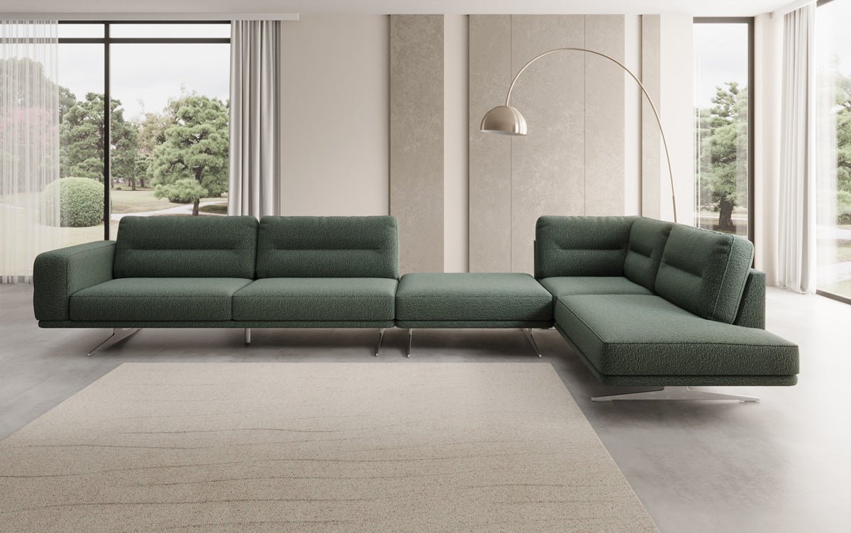 Designer Sofa Torino L Maxi in Bouclé
