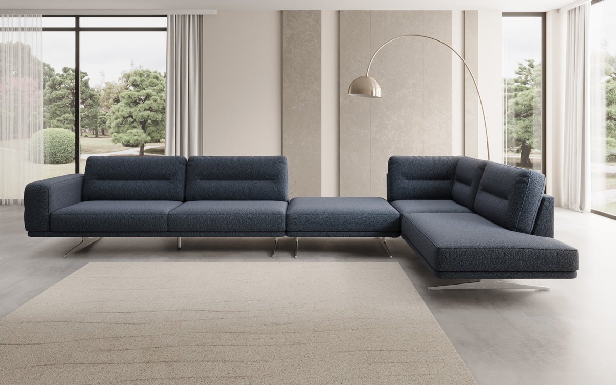 Designer Sofa Torino L Maxi in Bouclé