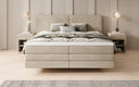 Boxspringbett Ophelia mit Schwebeoptik in Samt