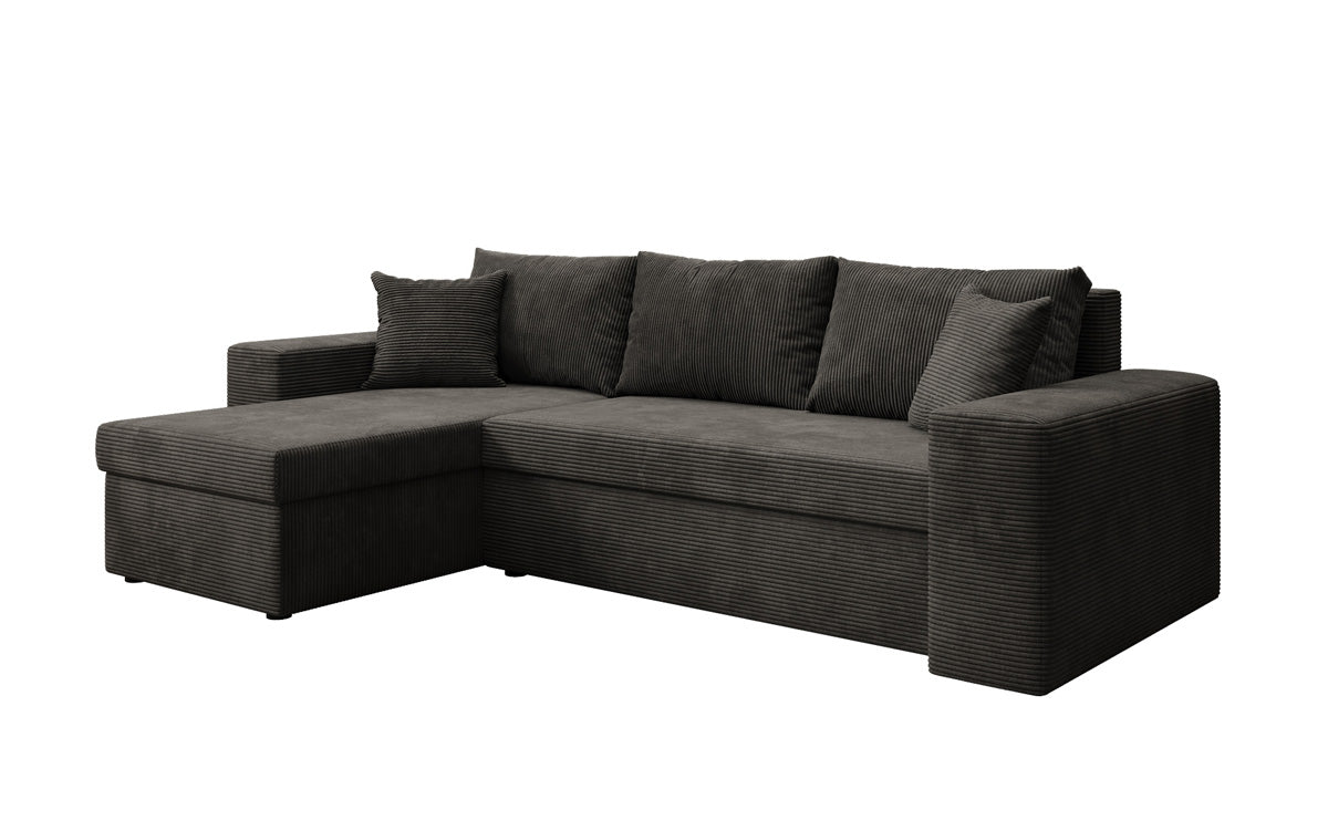 Designer Denver Cord Sofa with Sleeping and Folding Function