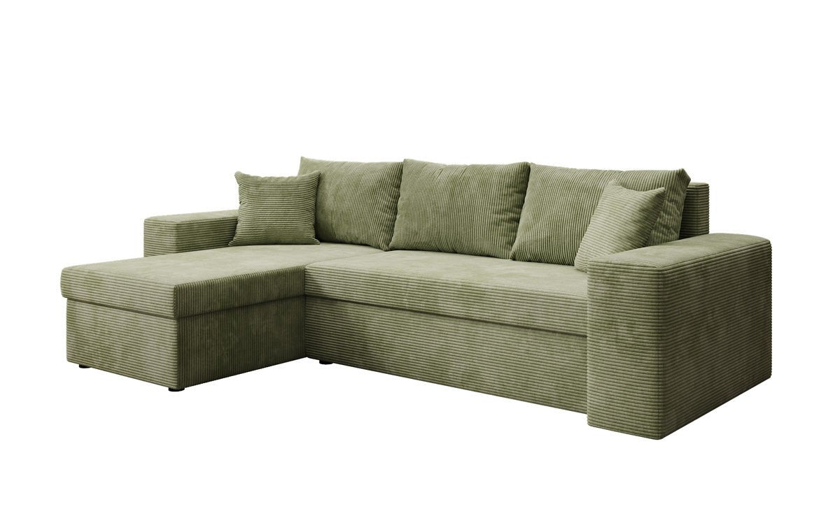 Designer Denver Cord Sofa with Sleeping and Folding Function