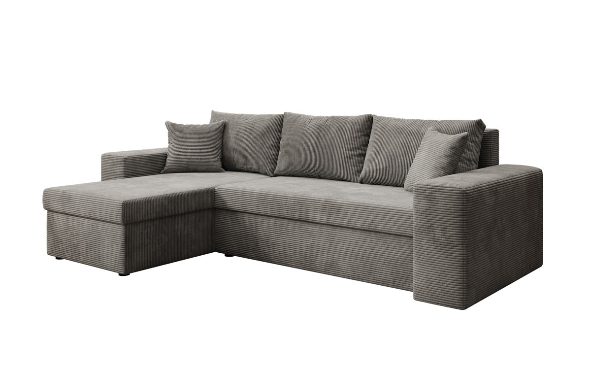 Designer Denver Cord Sofa with Sleeping and Folding Function