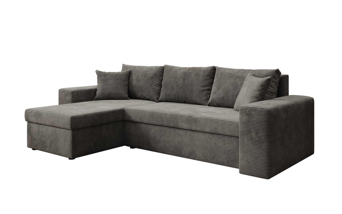 Designer Denver Cord Sofa with Sleeping and Folding Function