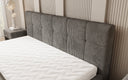 Designer Polsterbett Nelly in Cord mit Stauraum