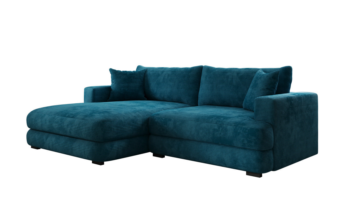 Designer Ecksofa Lima in Cord
