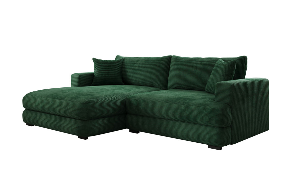 Designer Ecksofa Lima in Cord