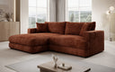Designer Ecksofa Lima in Cord