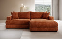 Designer Ecksofa Lima in Cord