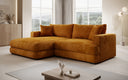 Designer Ecksofa Lima in Cord