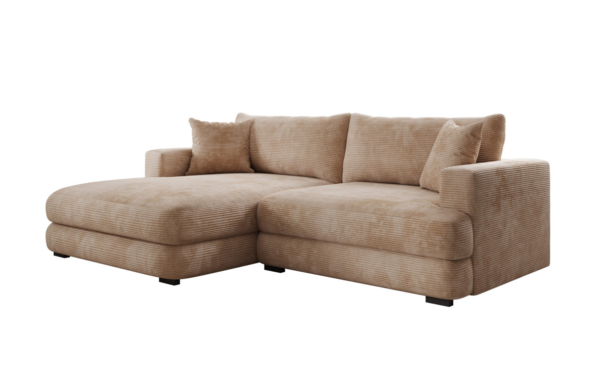 Designer Ecksofa Lima in Cord